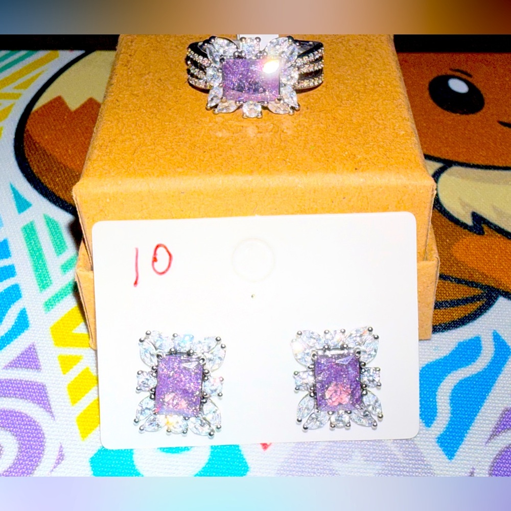 Bomb Party Amethyst Ice Crystal Set RBP8241 - “Serenity Calling”